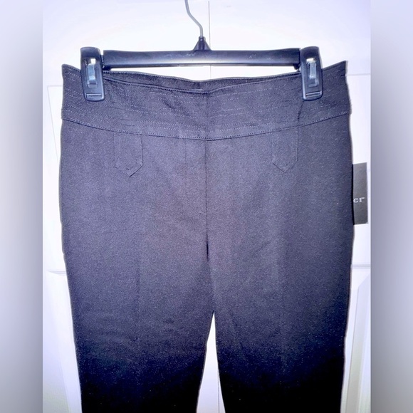 Rekucci Black pants with secret tummy control. Size 6P NWT - Picture 2 of 16